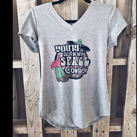 Space Cowboy Graphic Tee - Picture 1 of 1